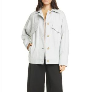 Vince Casual Jacket in Light Glass Blue